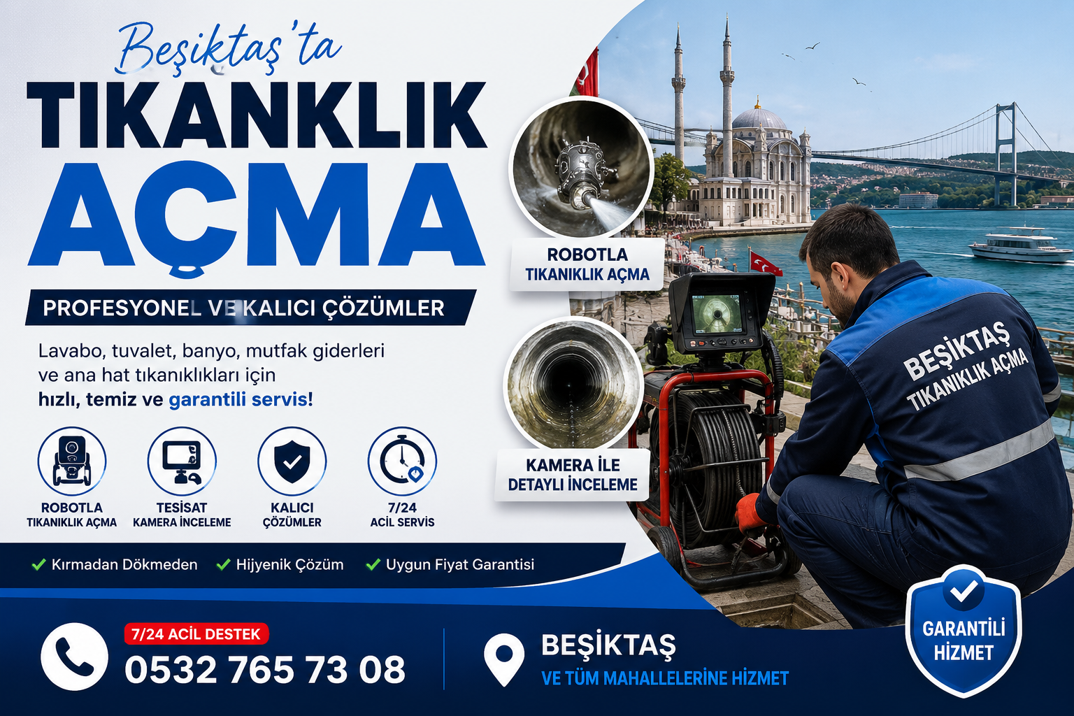Beşiktaş Tıkanıklık Açma