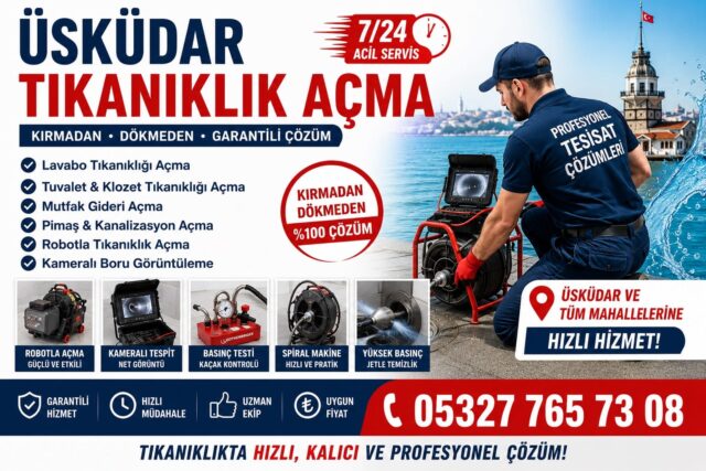 Üsküdar Tıkanıklık Açma