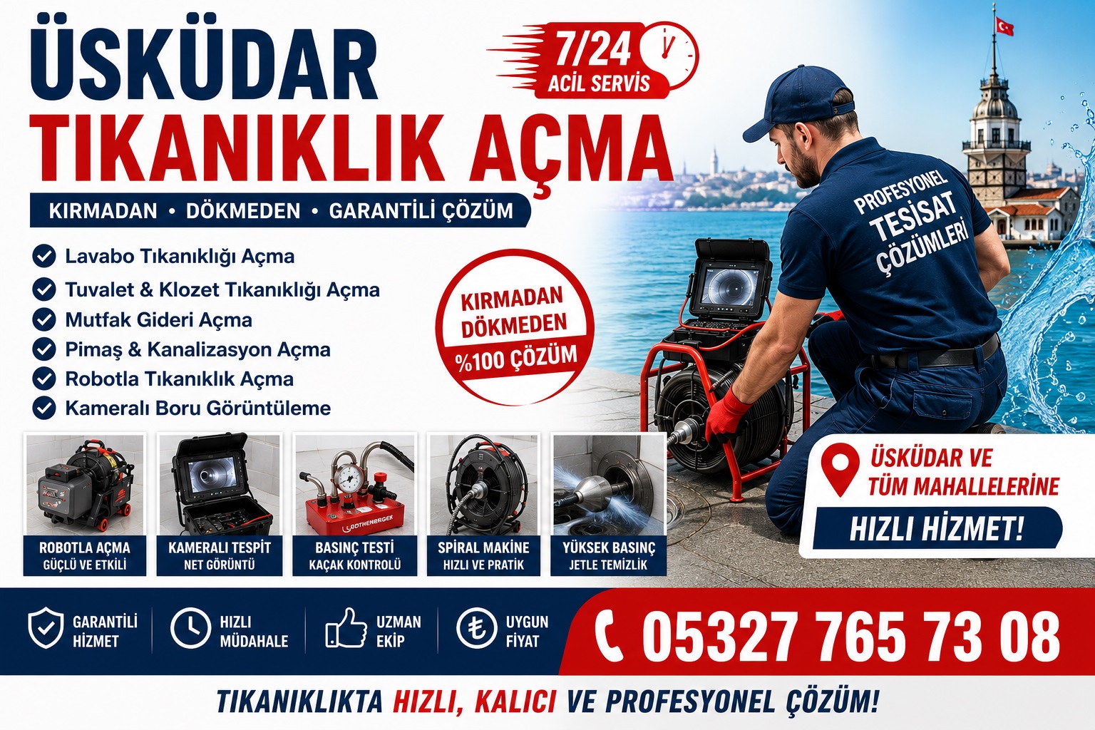 Üsküdar Tıkanıklık Açma